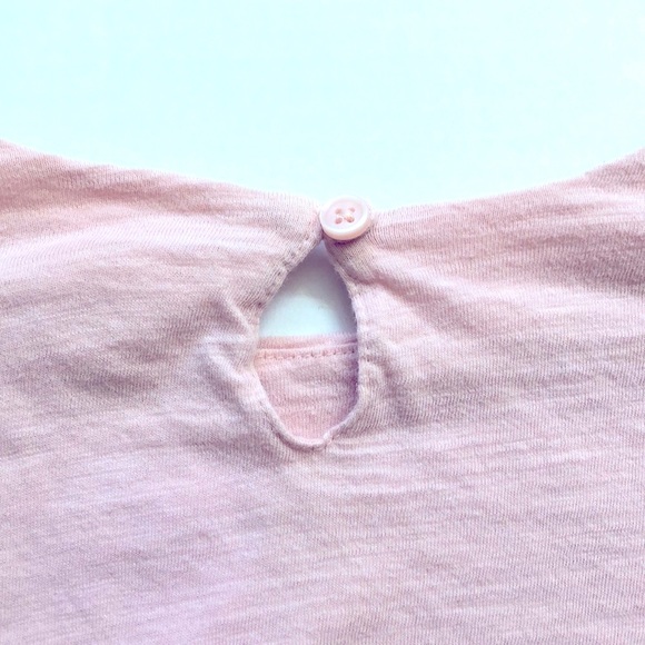 Stem Pink Double-Layered Cropped Shirt, Size 3 - Picture 5 of 6